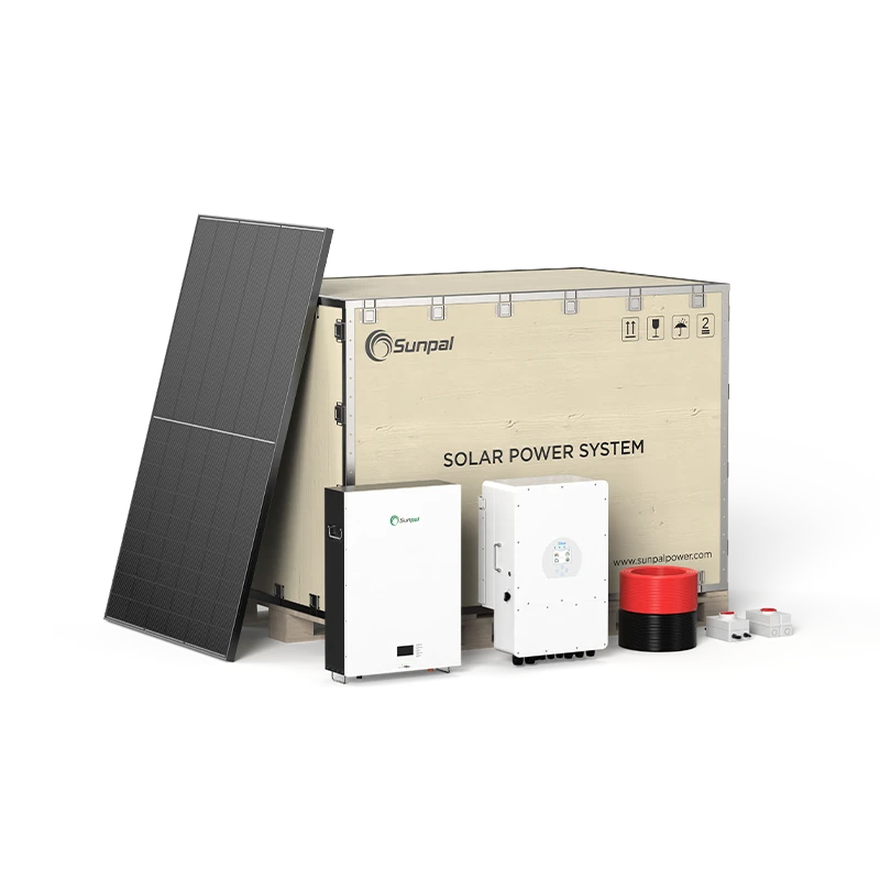 Affordable hybrid solar system 5kVA 8kW 10kVA 12kW LV lithium battery 48V 200Ah with BMS Communication