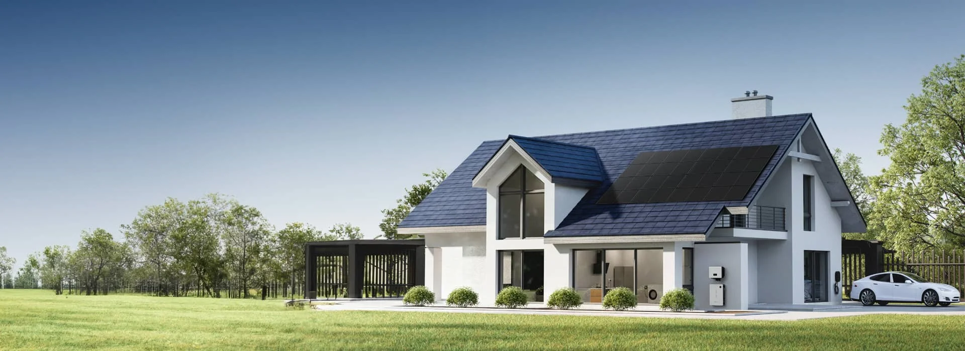 Commercial and industrial hybrid solar energy system 30kW 50kVA for EV chargers