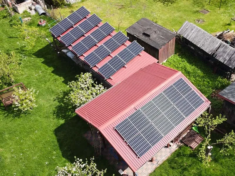 Private Off Grid Solar Energy System 5kVA with 10kWh Battery Backup