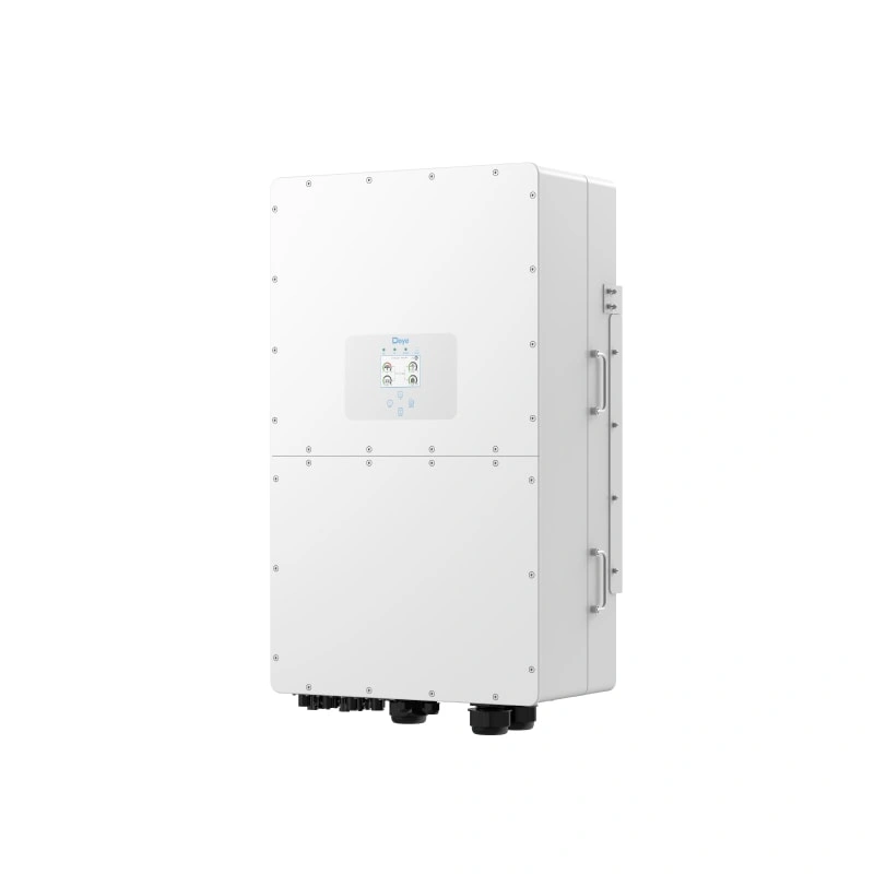 Deye Hybrid Solar Inverter 30kW 50kW with HV Lithium Battery Input