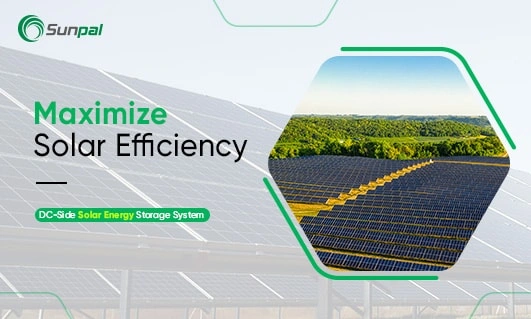 Banner promoting DC-side solar energy storage system.